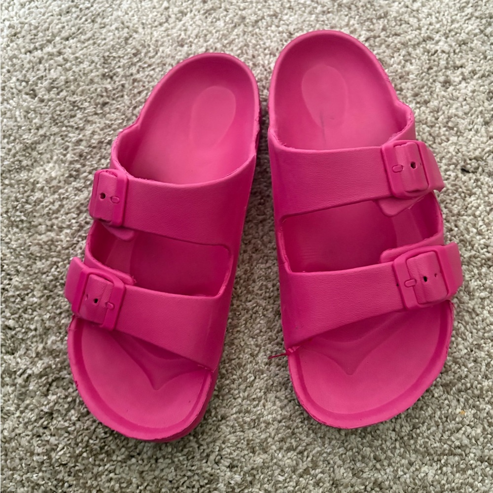 Andrew Stevens Double Buckle Sandals